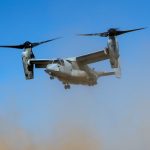 Osprey with five Marines on board crashes in Southern California desert
